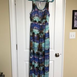 Medium Printed Forever 21 Maxi Dress
